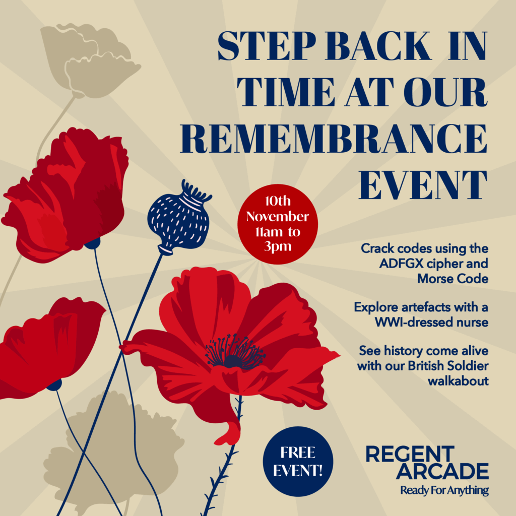 remembrance day event graphic